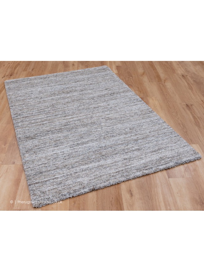 Dunya Beige Silver Rug - 3