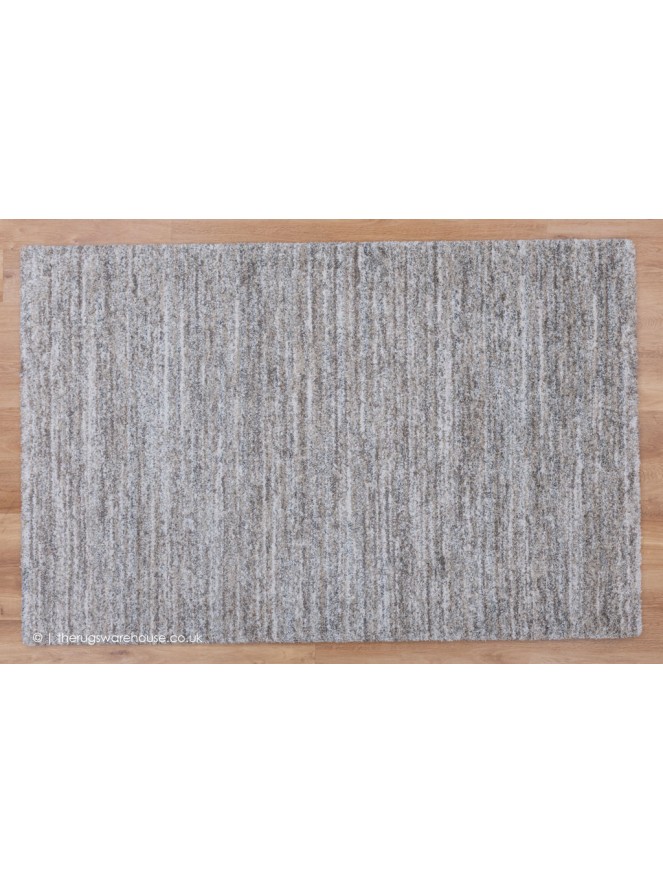 Dunya Beige Silver Rug - 8