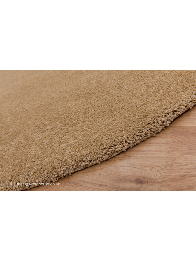 Mehari Golden Brown Circle Rug - 3