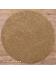 Mehari Golden Brown Circle Rug - Thumbnail - 7