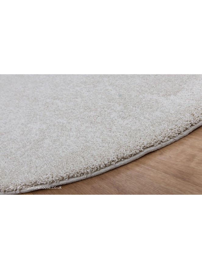 Mehari White Circle Rug - 3