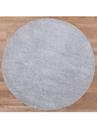 Mehari White Grey Mix Circle Rug - Thumbnail - 7