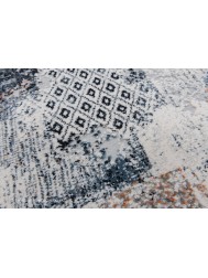 Nima Grey Orange Rug - Thumbnail - 7