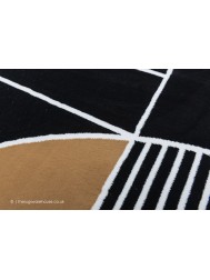 Westport Black Beige Rug - Thumbnail - 5