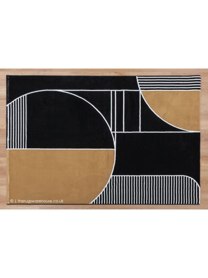 Westport Black Beige Rug - 6