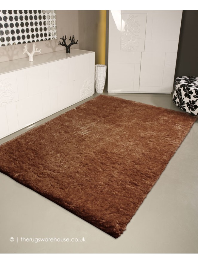 Pure Clouds Brown Rug - 2