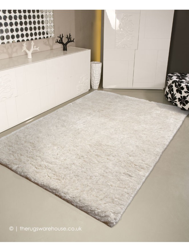 Pure Clouds White Rug - 2