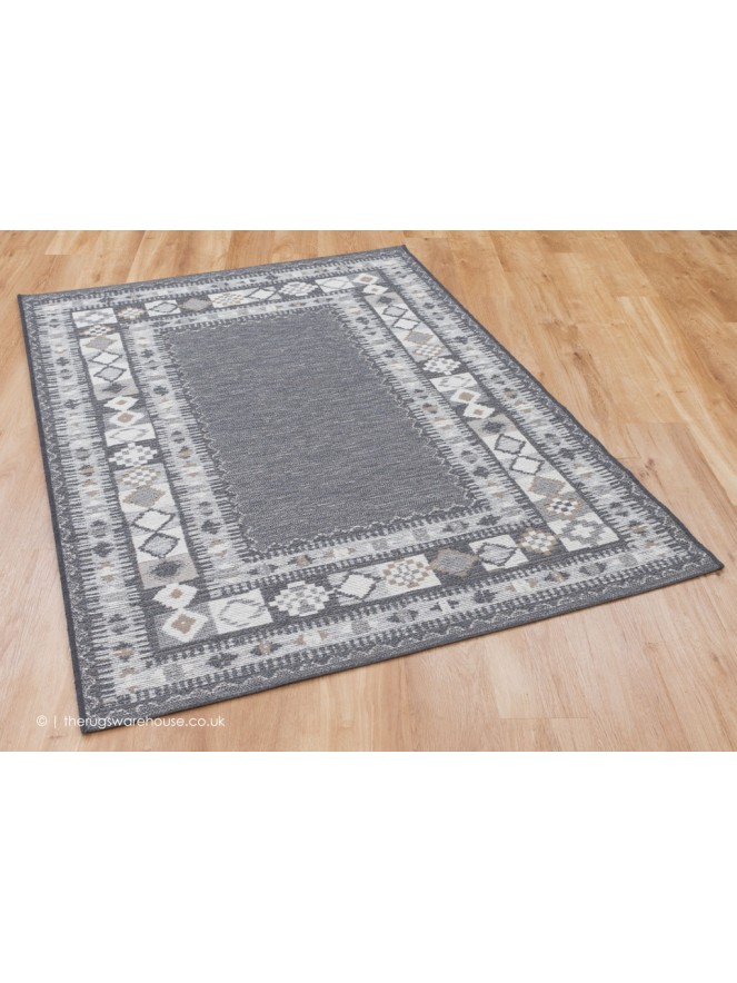 Fitzroy Dark Grey Rug - 3