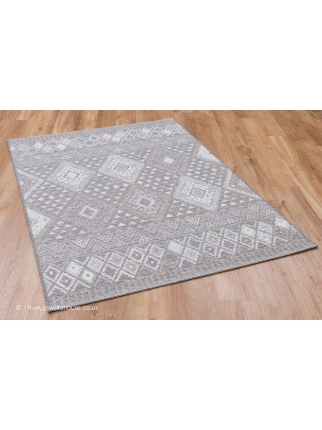 Samra Dark Grey Rug - 3