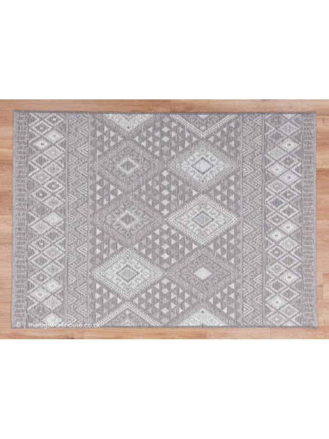 Samra Dark Grey Rug - 8