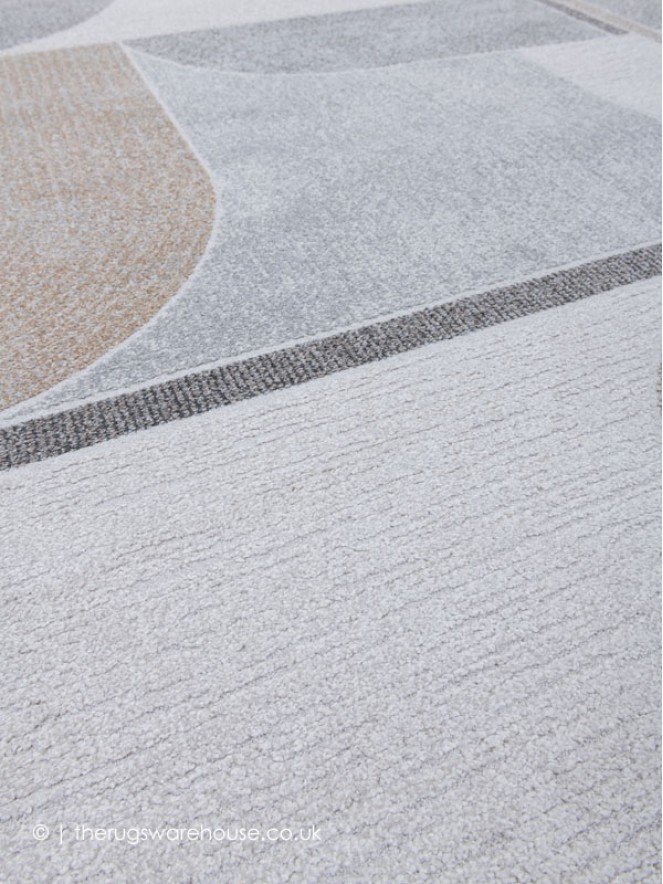 Lagoon Grey Beige Rug - 5