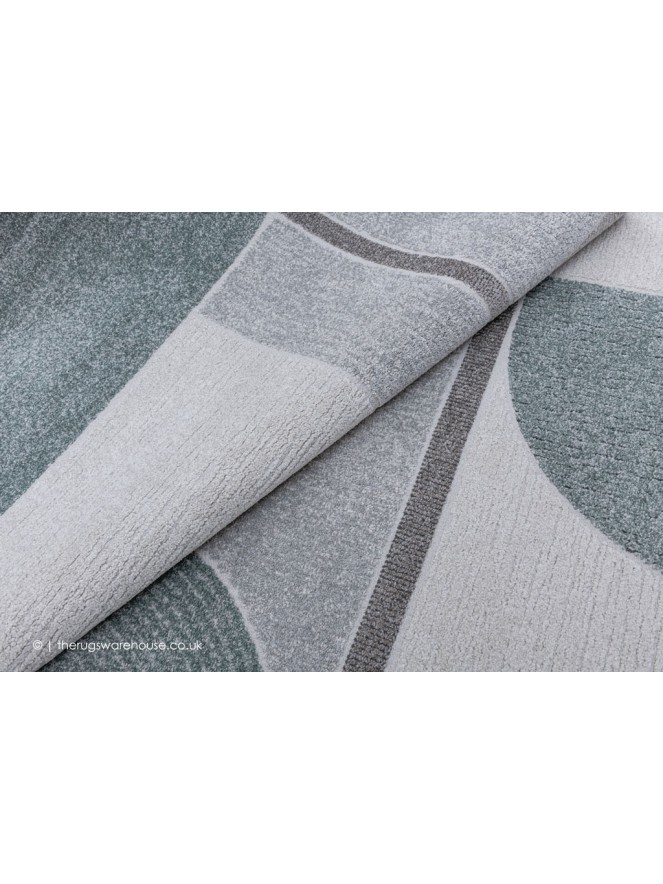 Lagoon Grey Teal Rug - 5