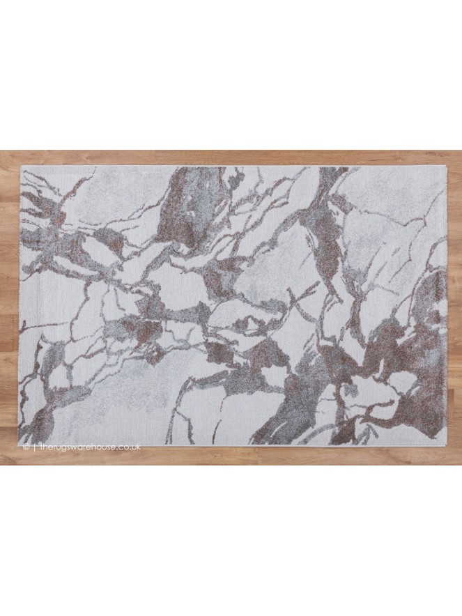 Rotondo Grey Brown Rug - 7