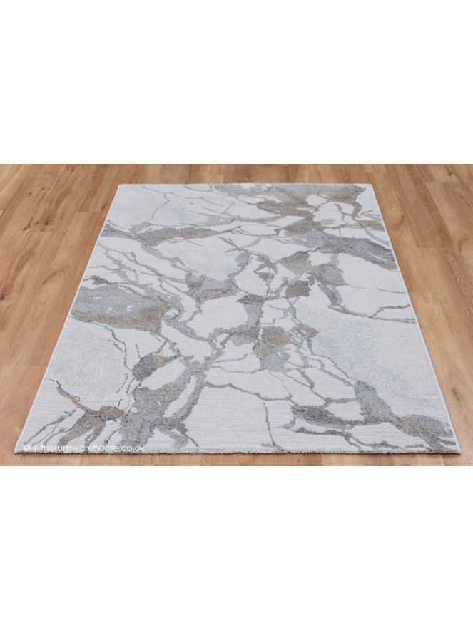 Rotondo Grey Gold Rug - 2