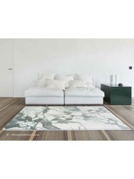 Rotondo Grey Teal Rug - Thumbnail - 2