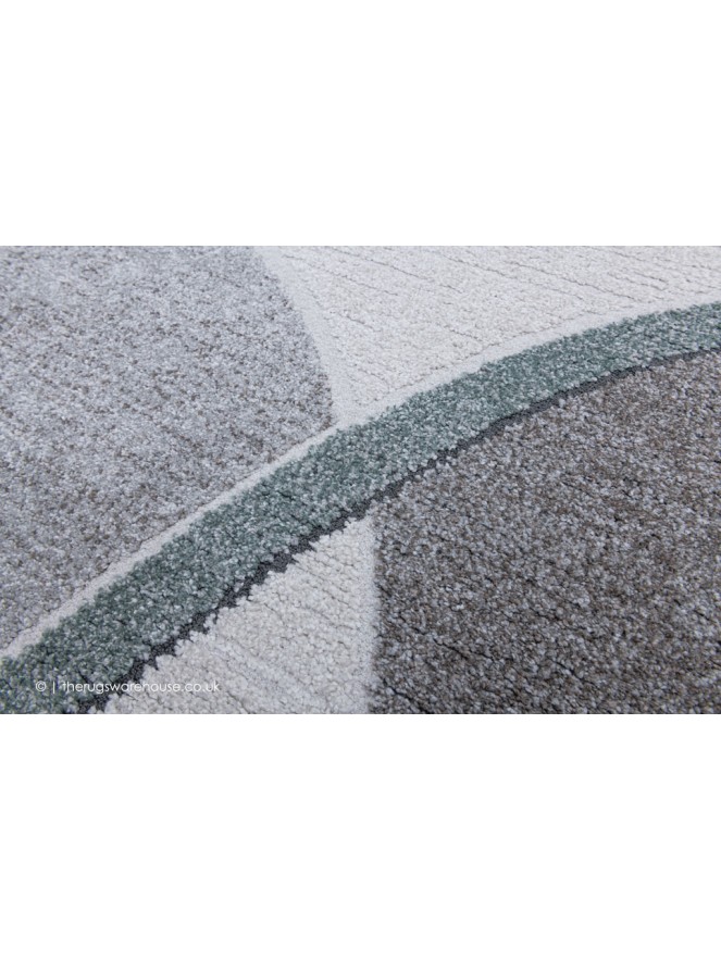 Tango Grey Teal Rug - 7