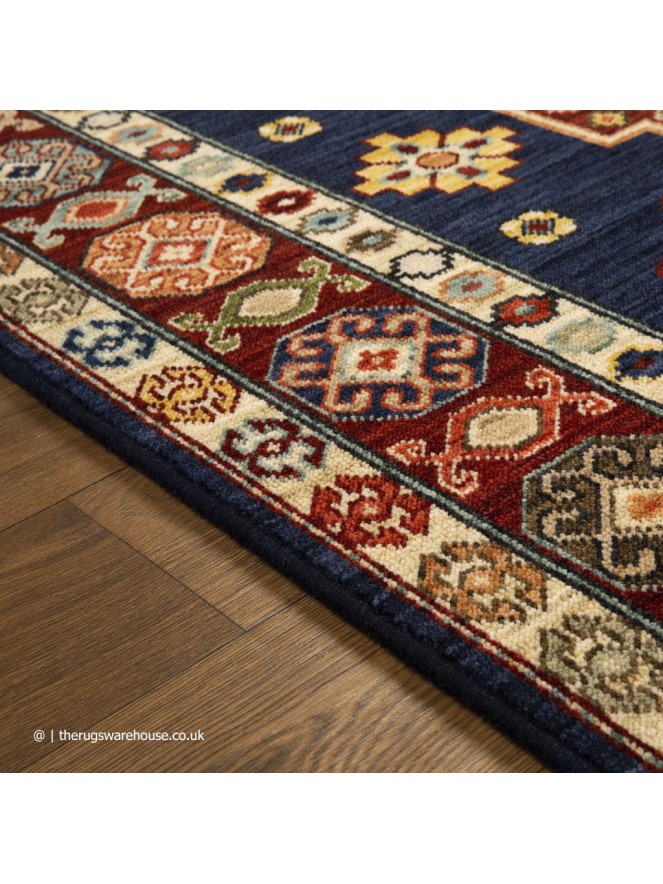 Nomad 751B Blue Multi Rug - 7