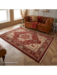 Nomad 1801X Red Cream Rug - Thumbnail - 2