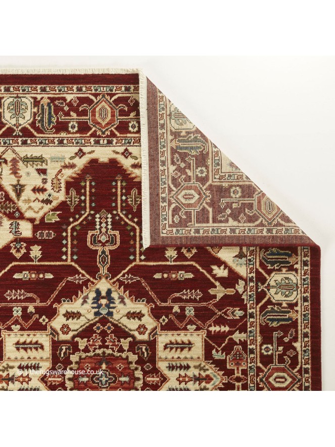 Nomad 1801X Red Cream Rug - 4