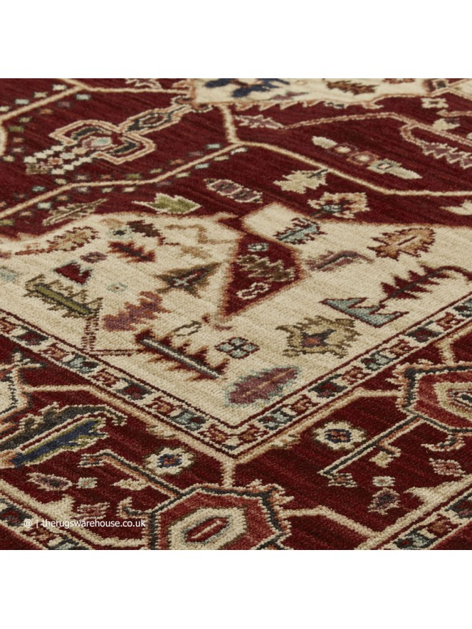 Nomad 1801X Red Cream Rug - 6