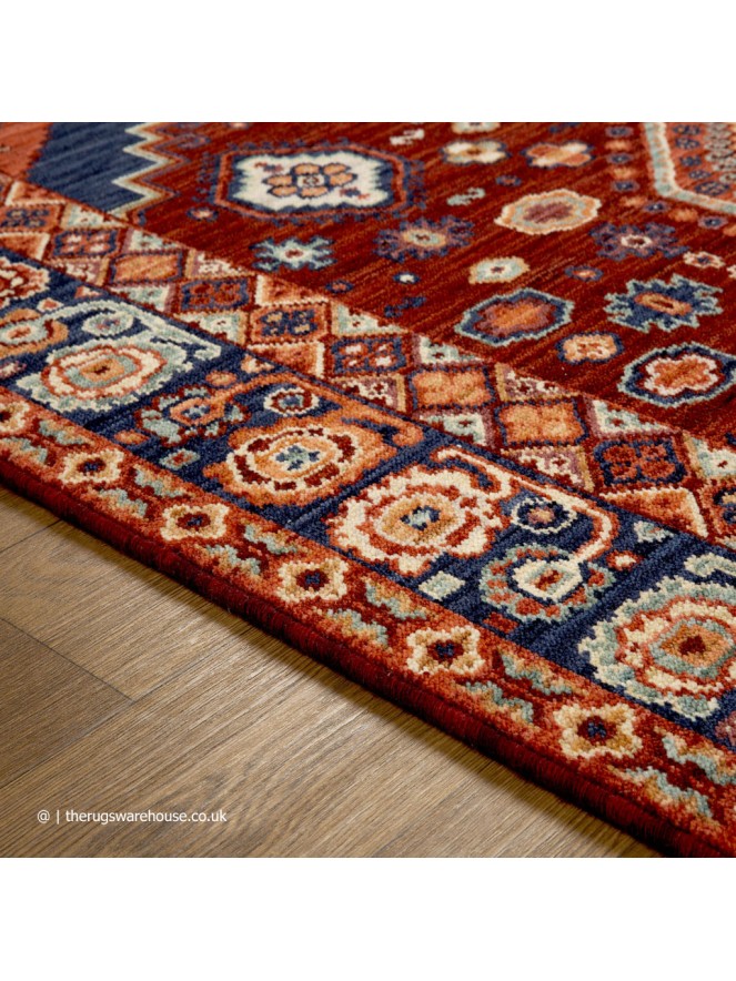 Nomad 4601S Red Blue Rug - 7