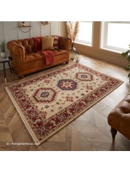 Nomad 5561J Cream Red Rug - Thumbnail - 2