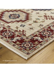 Nomad 5561J Cream Red Rug - Thumbnail - 4