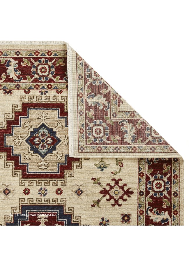 Nomad 5561J Cream Red Rug - 5