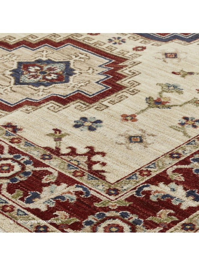 Nomad 5561J Cream Red Rug - 6