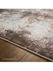 Astro Distressed Purple Rug - Thumbnail - 5