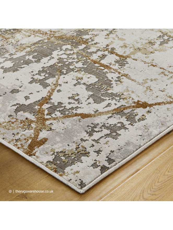 Astro Fleck Ochre Rug - 6