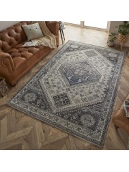 Aydar Blue Rug - Thumbnail - 2