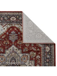 Sarouk 1144R Red Rug - Thumbnail - 6