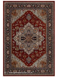 Sarouk 1144R Red Rug - Thumbnail - 7