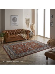 Sarouk 53R Terra Rug - Thumbnail - 2