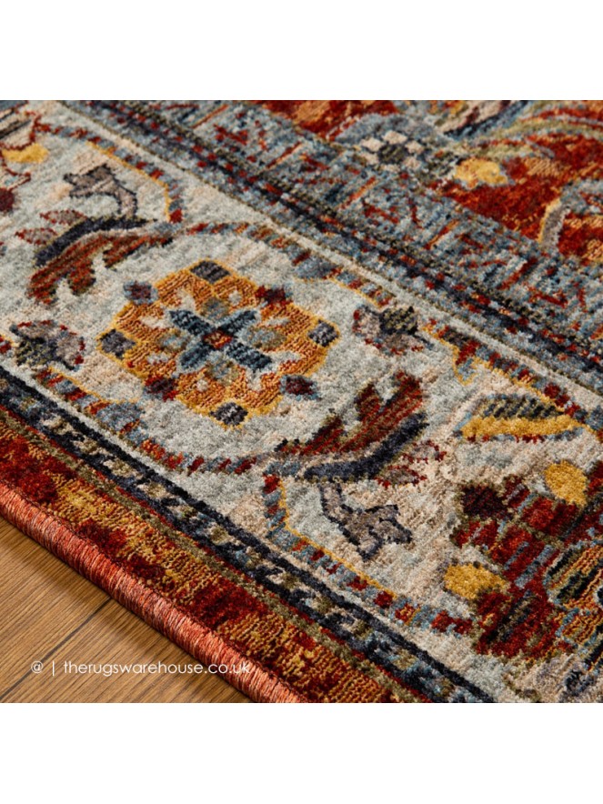 Sarouk 53R Terra Rug - 5