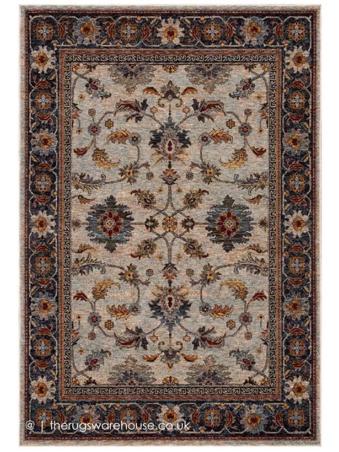 Sarouk 53X Cream Rug - 7