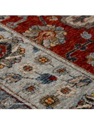 Sarouk 561C Red Rug - Thumbnail - 5