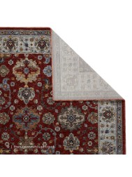 Sarouk 561C Red Rug - Thumbnail - 6