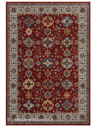 Sarouk 561C Red Rug - Thumbnail - 7