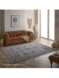 Sarouk 561W Grey Rug - Thumbnail - 2