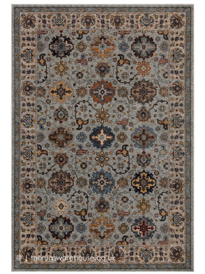 Sarouk 561W Grey Rug - 7