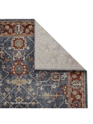 Sarouk 5096B Blue Red Rug - Thumbnail - 6