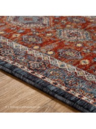 Sarouk 8022E Blue Rug - Thumbnail - 4