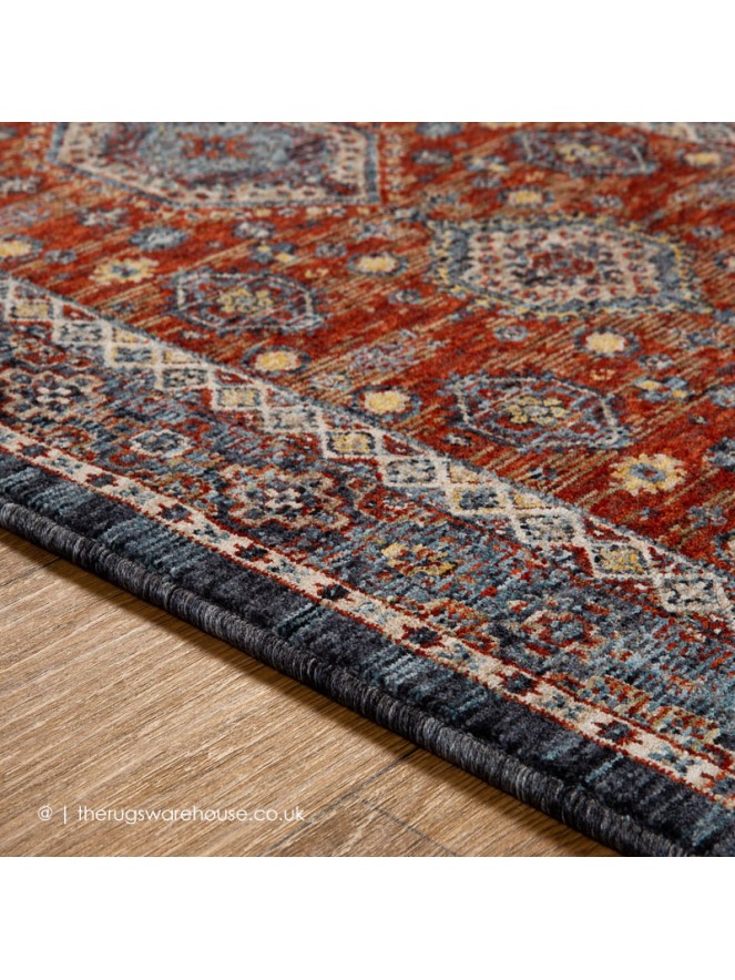 Sarouk 8022E Blue Rug - 4