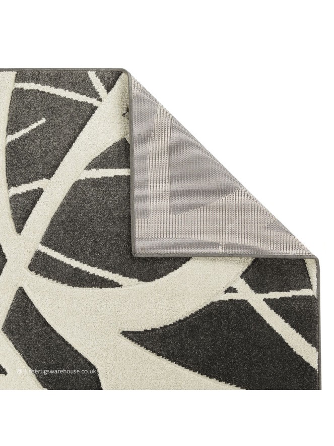 Portland Swirl Charcoal Rug - 7