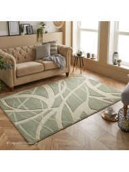 Portland Swirl Mint Rug - Thumbnail - 2