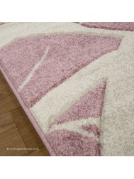 Portland Swirl Pink Rug - Thumbnail - 5