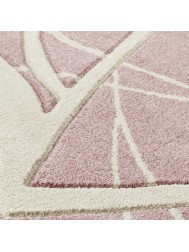 Portland Swirl Pink Rug - Thumbnail - 6