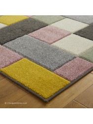 Portland Squared Pastel Rug - Thumbnail - 4